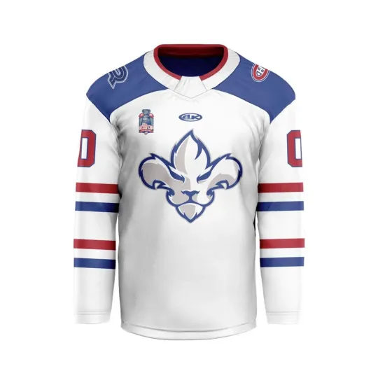 Discover Personalized Trois-Rivières Lions 2025/26 White Hockey Shirt Men's Fan Gear Gift