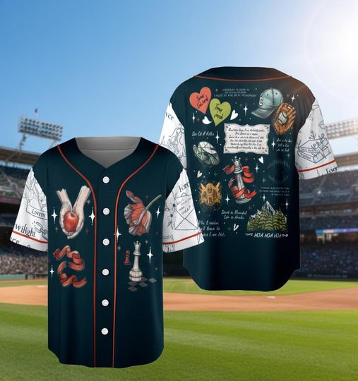 Discover Twilight Vampire Wolf Romance Baseball Jersey for Couples