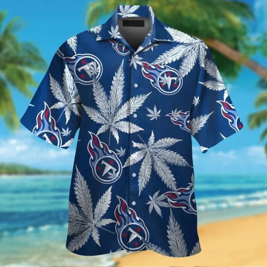 Discover Tennessee Short Sleeve Button Up Tropical Hawaiian Shirt