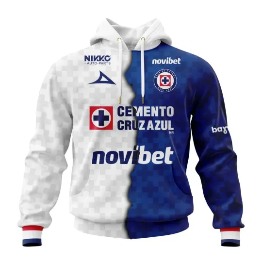 Discover Personalized LIGA MX Cruz Azul 3D Hoodie