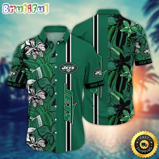 Discover football New York Hawaiian Shirt Flower Chic Fashion