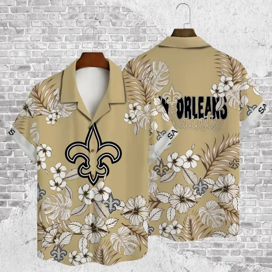 Discover football Hawaiian Shirt For New Orleans Fans Gift For Fans
