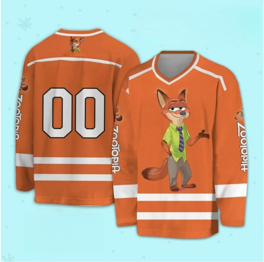 Discover Disney Zootopia Men's Ice Hockey Jersey