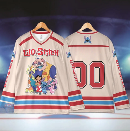 Discover Disney Lilo & Stitch Men's Ice Hockey Jersey