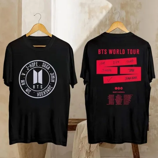 Discover 2026 BTS World Tour T-Shirt, Bangtan Comeback 2026 Shirt, Army Concert Gift
