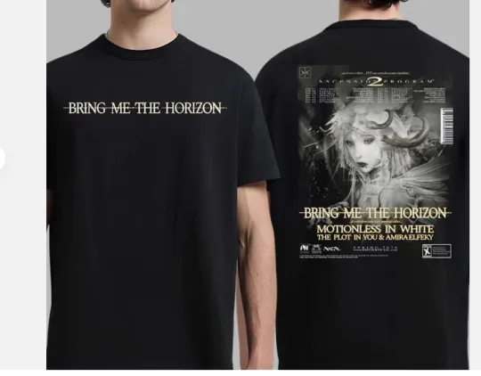 Bring Me The Horizon Ascension Program 2026 Tour Two Side T-Shirt