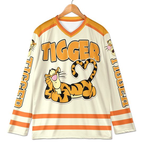 Discover Disney Winnie The Pooh Men's Ice Hockey Jersey