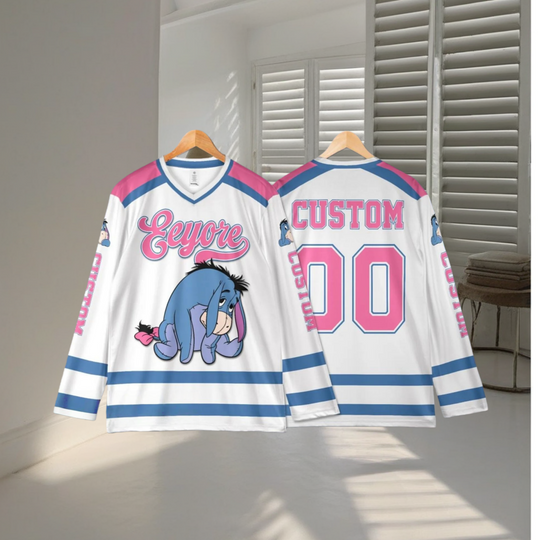 Discover Disney Winnie The Pooh Men's Ice Hockey Jersey