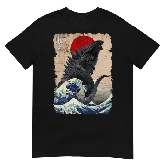 Discover Retro Vintage Japanese Art Legendary Rare Kaiju T-Shirt