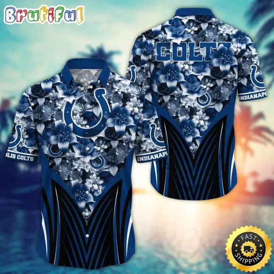 Discover football Indianapolis Hawaiian Shirt Tropical Aloha Shirt