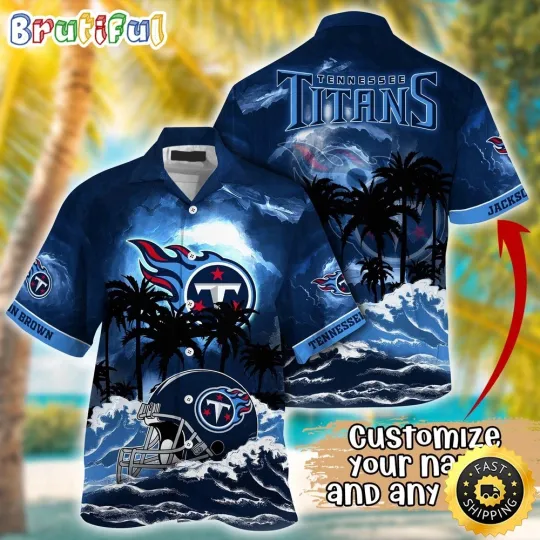 Discover Personalized Tennessee Football Hawaiian Shirt Logo Aloha Shirt For Fans