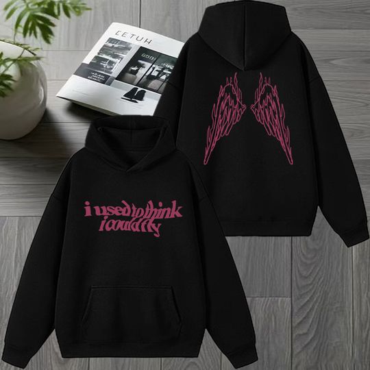 Discover Singer Tate Mcrae World Tour Concert 2025 Double Sided print Sweatshirt Unisex Trend Casual Hoodie Men women Fleece pullovers