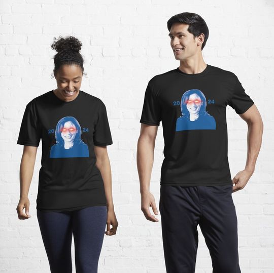 Discover Dark Kamala Harris 2024 Active T-Shirt