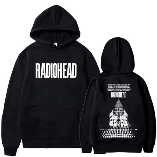 Rock Band Radiohead Return To The Road European Tour Fans Gift Hoodies Men's Women Clothing Fashion Oversized Hooded Sweatshirts