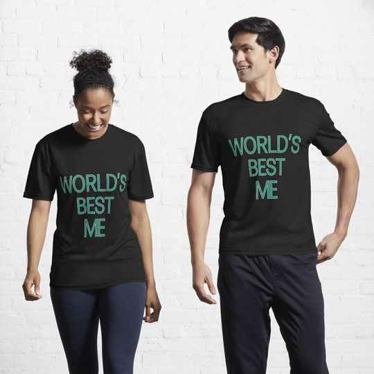 Discover World's Best me Active T-Shirt