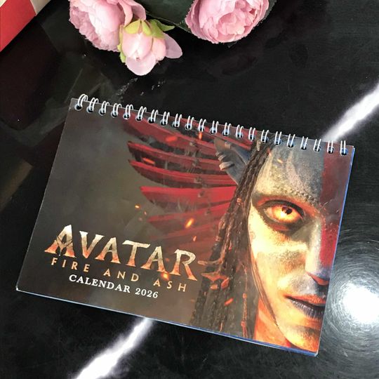 Discover Calendar A.v.a.t.a.r Movie Fire and Ash Movie 2026 Wall Calendar Planner Office Decor HFN