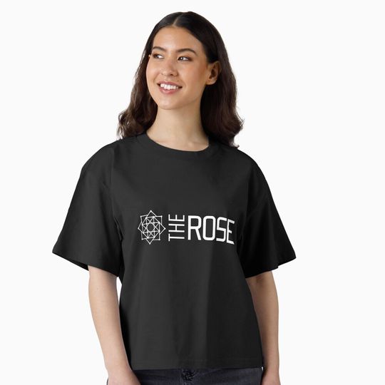 Discover The Rose KPop HD Logo Boxy T-Shirt
