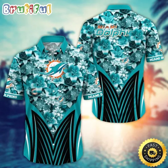 Discover football Miami Hawaiian Shirt Tropical Aloha Shirt
