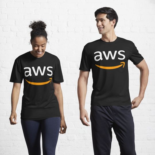 Discover aws logo Essential  Active T-Shirt