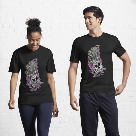 Discover Evil ice cream sticker Active T-Shirt