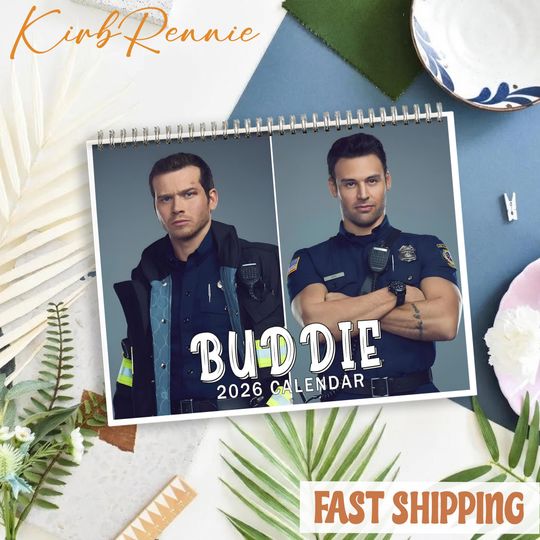 Discover Buddie Movie 2026 Calendar, Buddie Movie Monthly Wall Calendar, 2026 Buddie Movie Calendar Size 8.5" x 11"