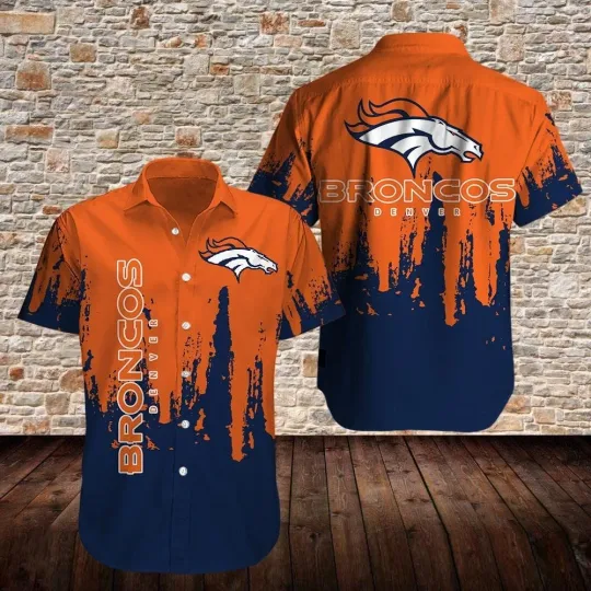 Discover Denver football Hawaiian Shirt Best Gift For Fans