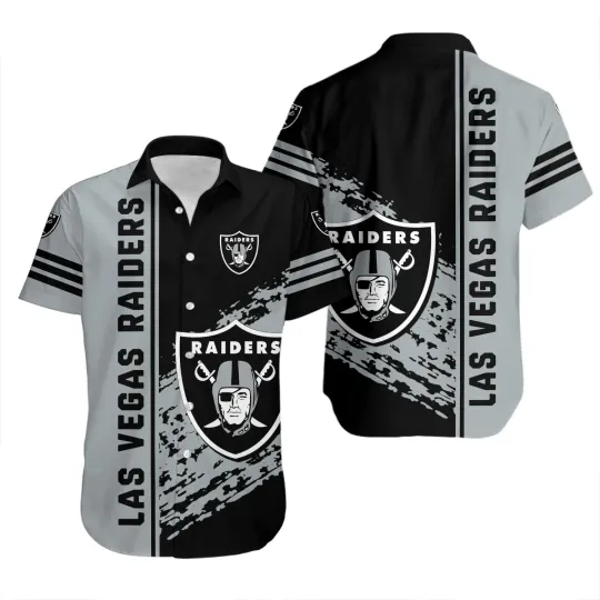 Discover Las Vegas Football Hawaiian Shirt Quarter Style – football Shirt Gift For Fans