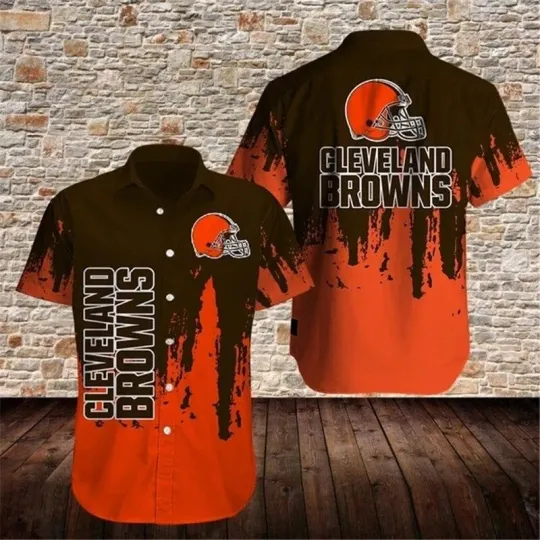 Discover Cleveland Football football Hawaiian Shirt Best Gift For Fans