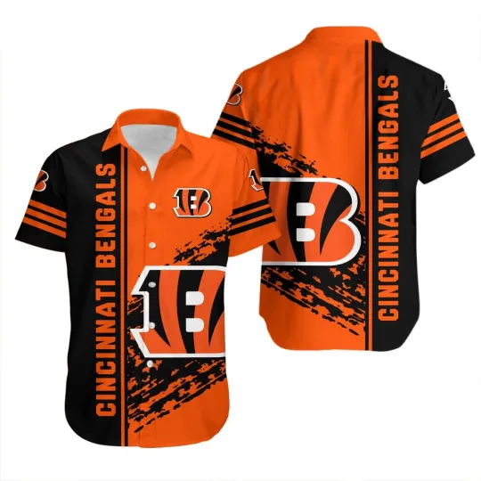 Discover Cincinnati Football Hawaiian Shirt Quarter Style – football Shirt Gift For Fans