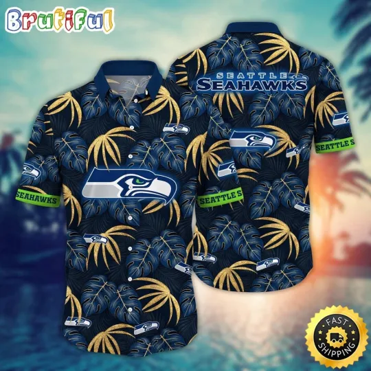 Discover football Seattle Hawaiian Shirt Flower Beachy Keen Fashion
