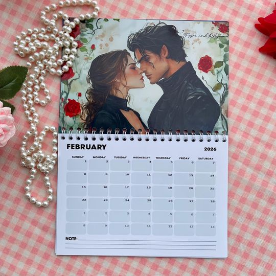 Discover ACO.TAR 2026 Wall Calendar, A Court of Thorns and Roses Wall Calendar NNA