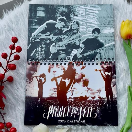 Discover Pier.ce The Ve.il 2026 Calendar, Rock Music Gifts for Fans Christmas & New Year Gift Idea Gift for Rock Lovers