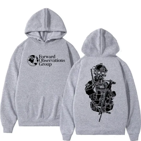 Discover Fashion Oversized Pullovers Men Women Vintage Long Sleeve Sweatshirt Street Style Forward Observations Group Hoodies