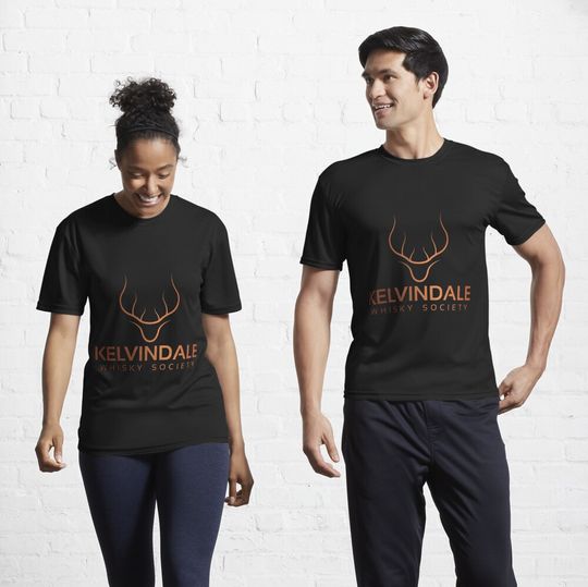 Discover Kelvindale Whisky Society Active T-Shirt