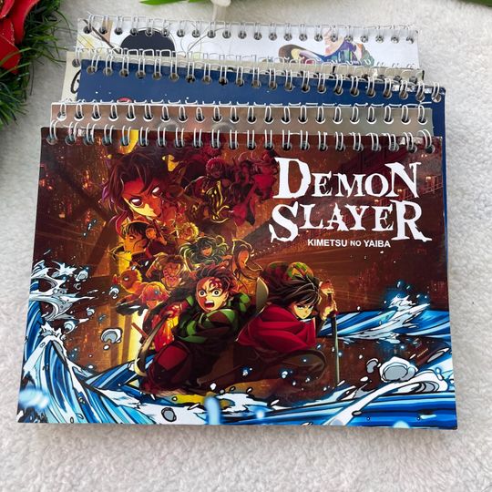 Discover De.mon Slay.yer Calendar 2026 Anime Wall Art Gift for Ota.ku Manga Fans Home Office Decor