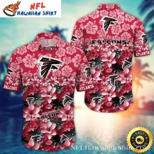 Discover Elegant Atlanta Blossom football Hawaiian Shirt