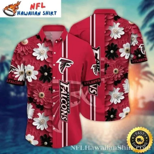 Discover Falcons’ Floral Flight football Hawaiian Shirt