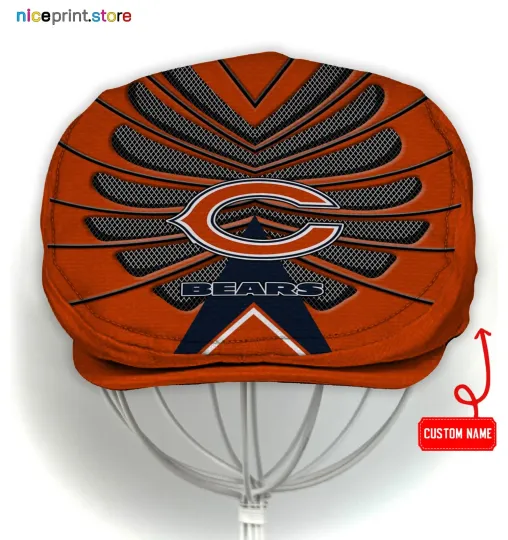 Discover Chic*ago Team Bears Jeff Cap Newsboy Cap Flat Golf Driving Hat for Men26