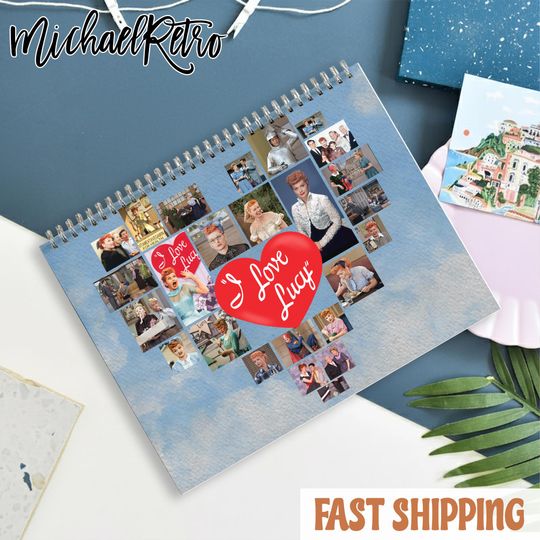 I Love Lucy 2026 Calendar, The best Episode, Wall Calendar 2026, New Release | Classic TV Lover | Fans of Lucy