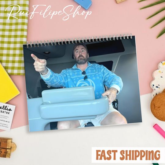 Discover Adam The Woo Calendar 2026, Memorial Wall Calendar, New Year Room Decor