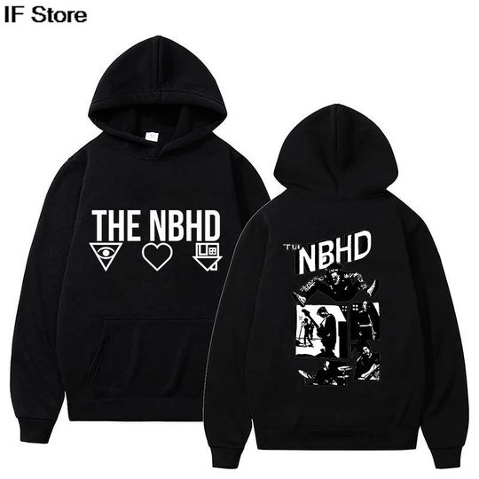 Discover The Neighborhood Hoodie Unisex Autumn Winter Pullovers Women Men Sweatshirts Long Sleeve with Hooded Pullovers Casual Streetwear