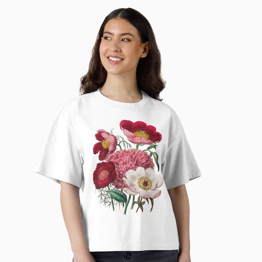 Discover Flower Garden Boxy T-Shirt