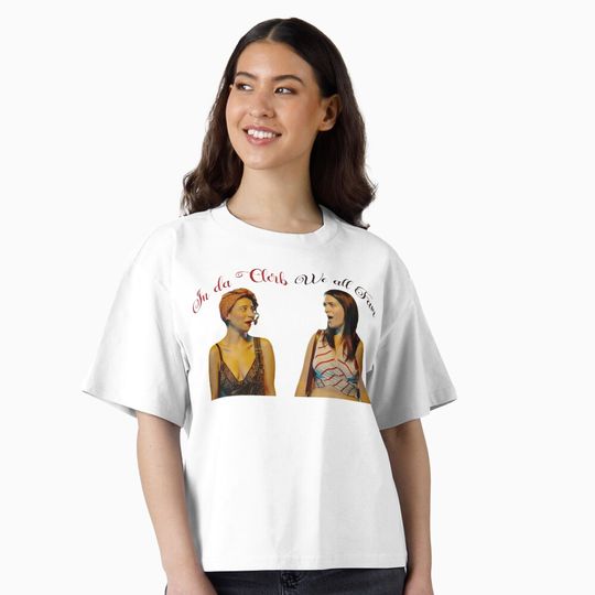 Discover Broad City Ilana and Gabbi IN DA CLERB WE ALL FAM Boxy T-Shirt