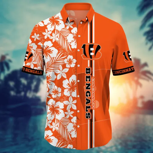 Discover Cincinnati football Hawaiian Shirt Firefliestime Aloha Shirt