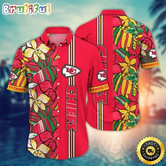 Discover football Kansas City Hawaiian Shirt Flower Chic Aloha Fashion