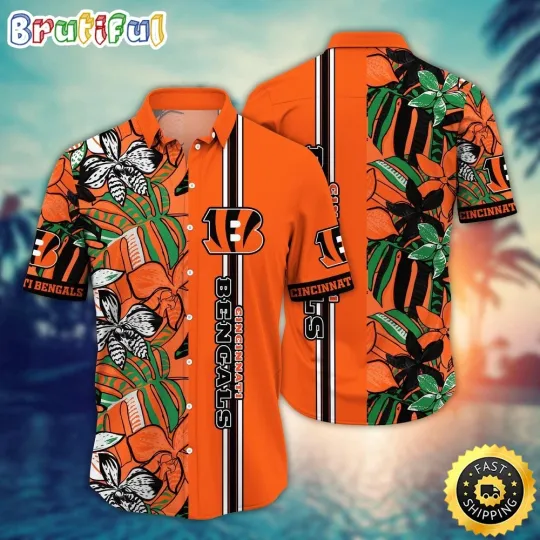 Discover football Cincinnati Hawaiian Shirt Flower Chic Aloha Fashion