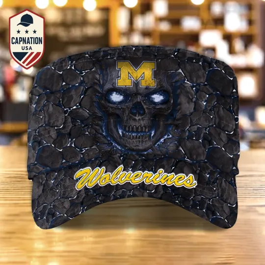 Michigan Team Wolverines Military Cap NCAA Baseball Cap NCAA Trucker Cap