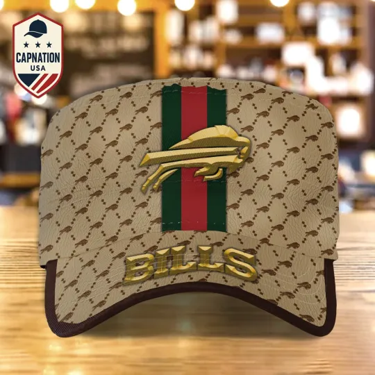 Discover Buffalo Football Team Bills Military Cap football Football Military Cap For Men