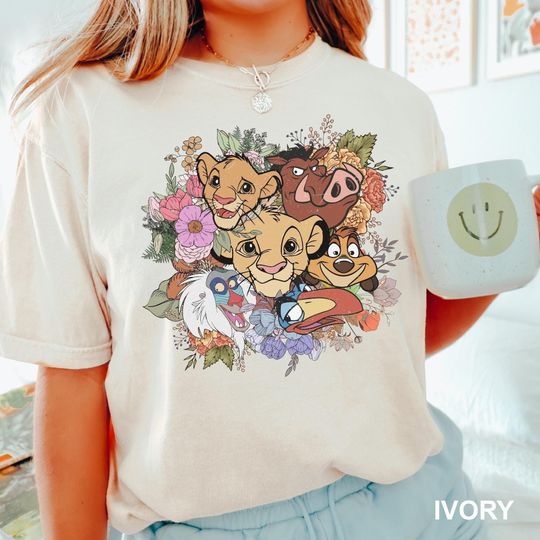 Discover Lion King Shirt, Disney lion king shirts, Vintage Lion King Shirt, Floral Lion King Shirt, Lion King Simba Shirt, Disneyworld Shirt, 131712