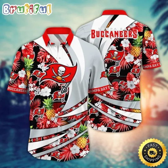 Discover football Tampa Bay Hawaiian Shirt Flower Classic Hawaii Shirt